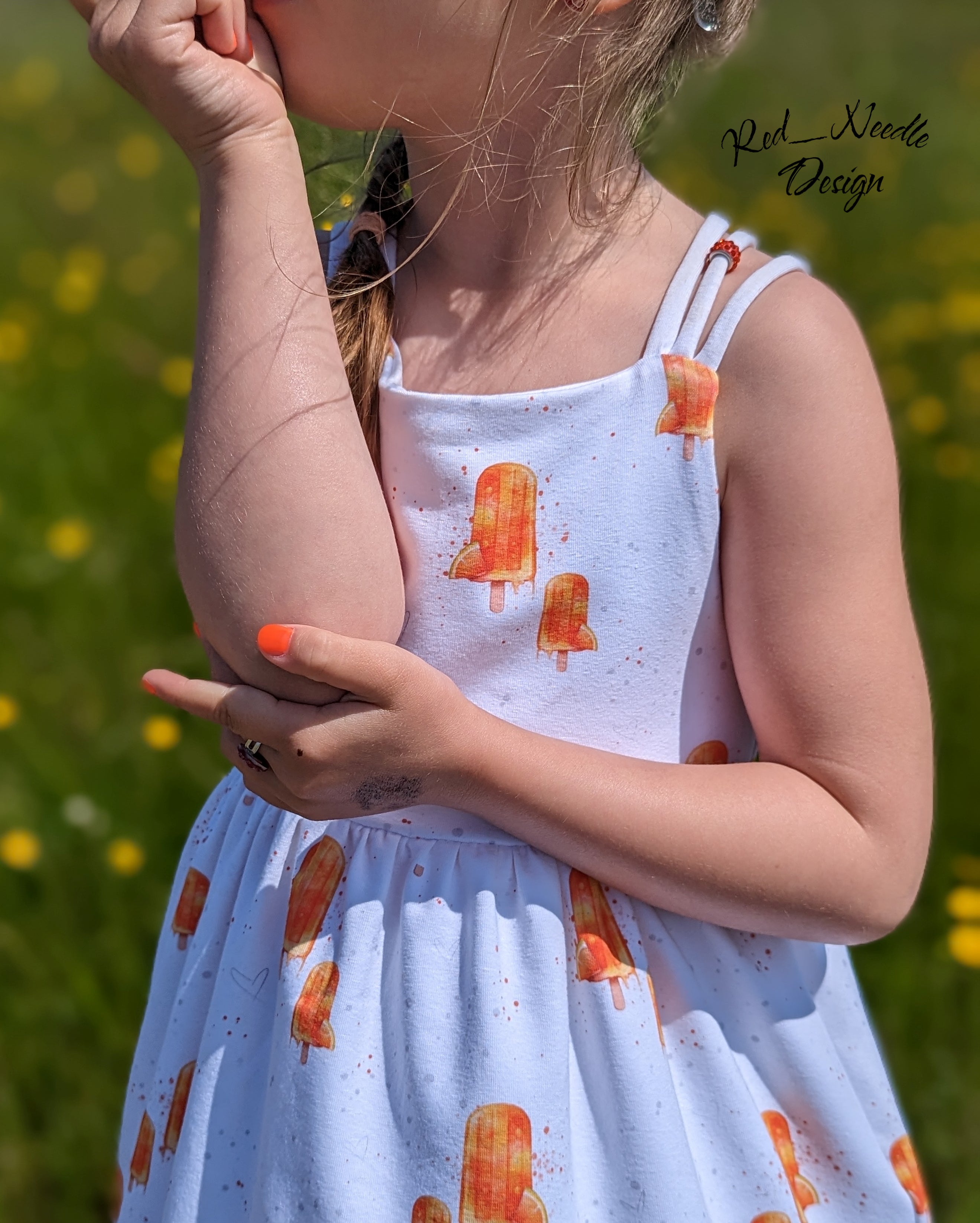 Orangen Eis